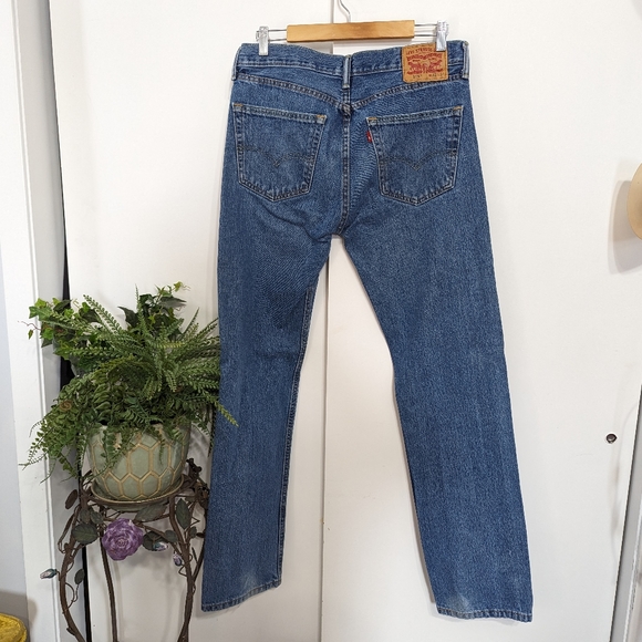Levi's 505 Men's Jeans Size 32/34 - Picture 4 of 10